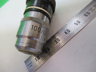 Carl Zeiss AG Germany 100X /160 Objective Lens Microscope Part