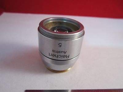 MIKROSKOP-OBJEKTIV REICHERT FLUOR 5X POLYCON EPI INFINITY OPTICS BIN#11-DT-G