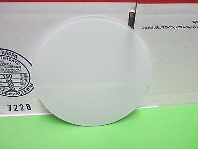 OPTICAL EDMUND SCIENTIFIC OPAL GLASS [chip on edge] LASER OPTICS BIN#R1-26