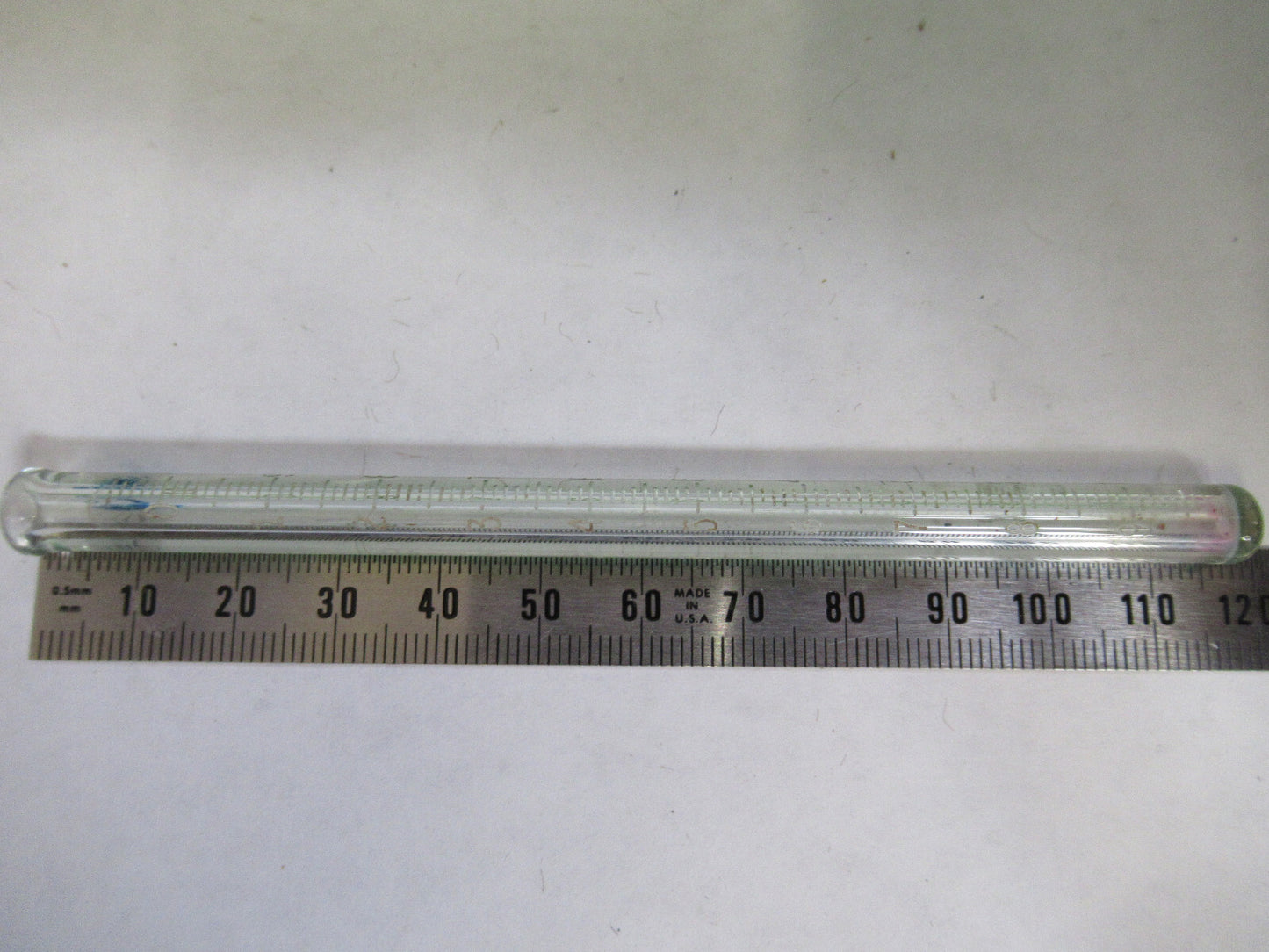 TEST TUBE WILL 1 ML HEMATOCYTO BLOOD TEST MICROSCOPE PART AS PICTURED B7-B-09