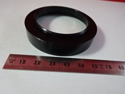 COVER LENS STEREO MICROSCOPE PART OPTICS AS IS &51-A-53