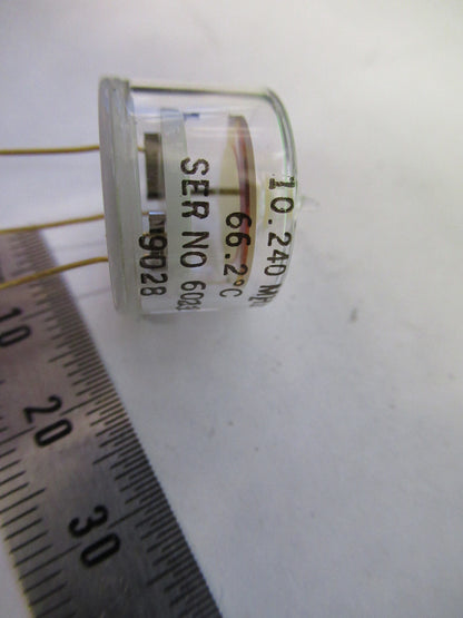 SPACE 10.24 MHz QUARTZ CRYSTAL FREQUENCY CONTROL BLILEY BG61 GLASS PCK 82-A-86