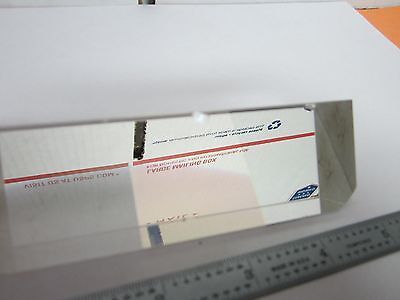MICROSCOPE PART [chipped] PRISM + MIRROR SIDE OPTICS AS IS BIN#J8-19