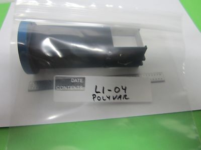 MICROSCOPE PART POLYVAR REICHERT LEICA PRISM CUBE OPTICS AS IS BIN#L1-04