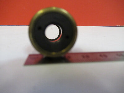 BAUSCH LOMB OBJECTIVE 4X /160 LENS OPTICS MICROSCOPE PART AS PICTURED &8Y-A-22
