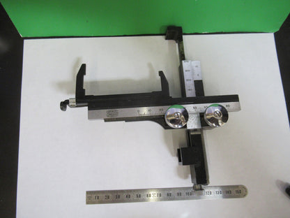 Antique Spencer Lens Co. Buffalo Xy Stage Clips Microscope Part