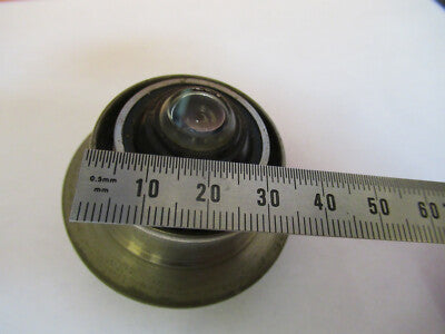 OLD LEITZ WEZTLAR CONDENSER + IRIS GERMANY MICROSCOPE PART AS PICTURED &8y-a-105