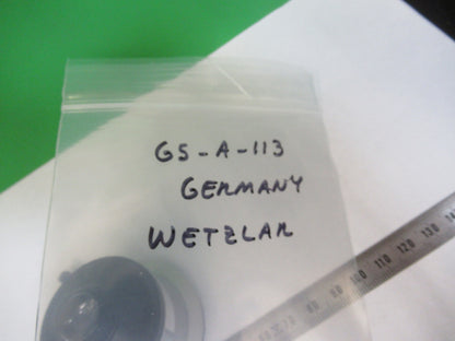 MICROLUX GERMANY CONDENSER + IRIS OPTICS MICROSCOPE PART AS PICTURED G5-A-113