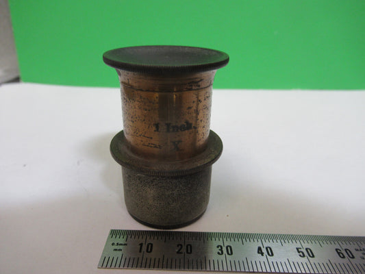 Antique Brass Bausch & Lomb USA Eyepiece Microscope Part