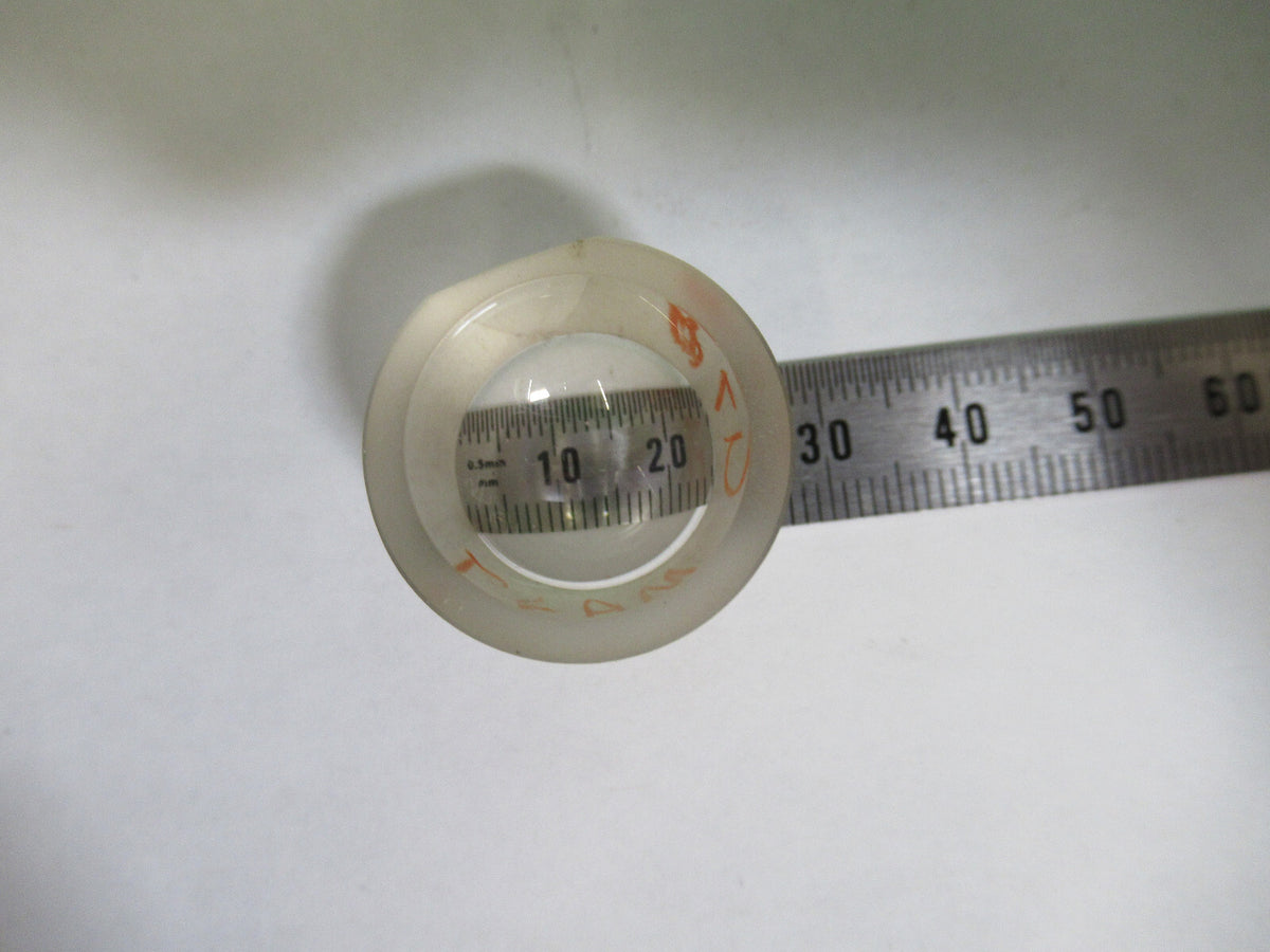 OPTICAL  WEIRD LENS PLANO CONCAVE TOOL GLASS OPTICS AS PICTURED 80-B-30