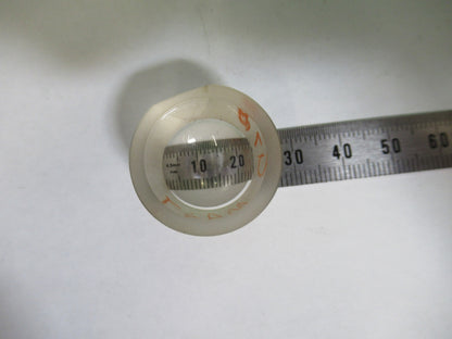 OPTICAL  WEIRD LENS PLANO CONCAVE TOOL GLASS OPTICS AS PICTURED 80-B-30