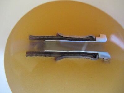 METALLOGRAPHIC METAL CROSS SECTION SPECIMEN MICROSCOPY SAMPLE AS PIC #A7-A-14
