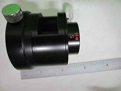 MICROSCOPE PART NIKON JAPAN HOLDER LENS WITHOUT OPTICS AS IS BIN#S9-03