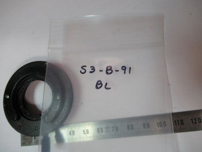BAUSCH LOMB ANTIQUE DIAPHRAGM IRIS BRASS MICROSCOPE PART AS PICTURED  S3-B-91