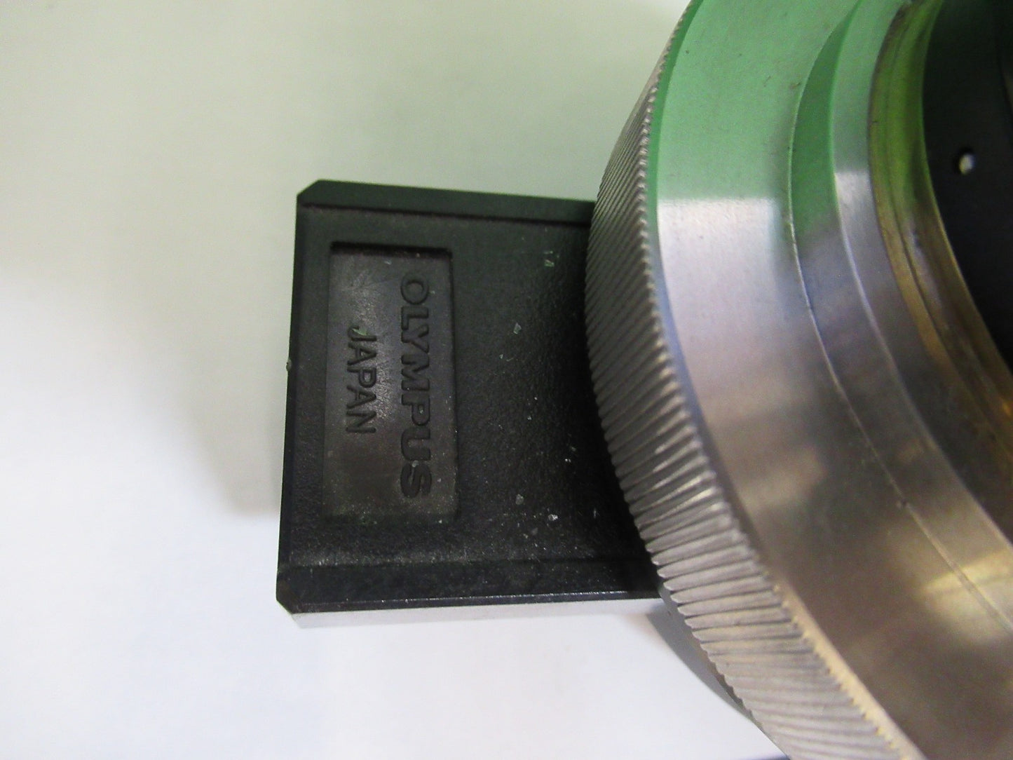OLYMPUS JAPAN REFLECTIVE CONDENSER 15X OPTIC MICROSCOPE PART AS PICTURED T4-A-24