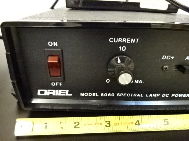 Optical Oriel 6060 Spectral Lamp DC Power Supply with Lamp