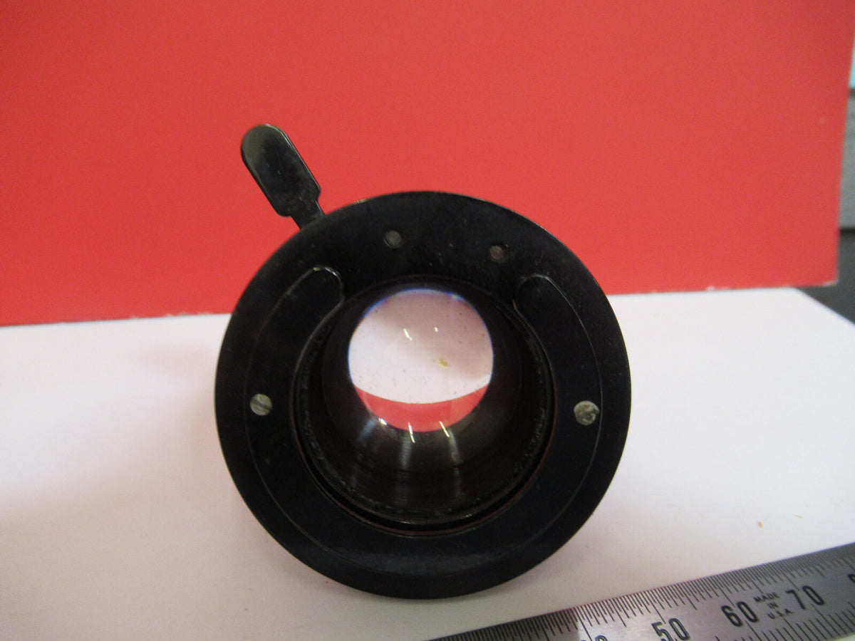 Antique Bausch & Lomb Condenser Iris Optics Microscope Part