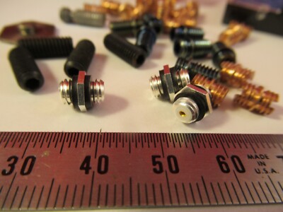 LARGE PCB LOT ACCESSORIES for ACCELEROMETER TEST  studs 10-32, bases  #4-DT-33
