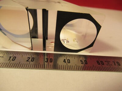 Nikon Japan Glass Prism [chipped] Head Microscope Optics