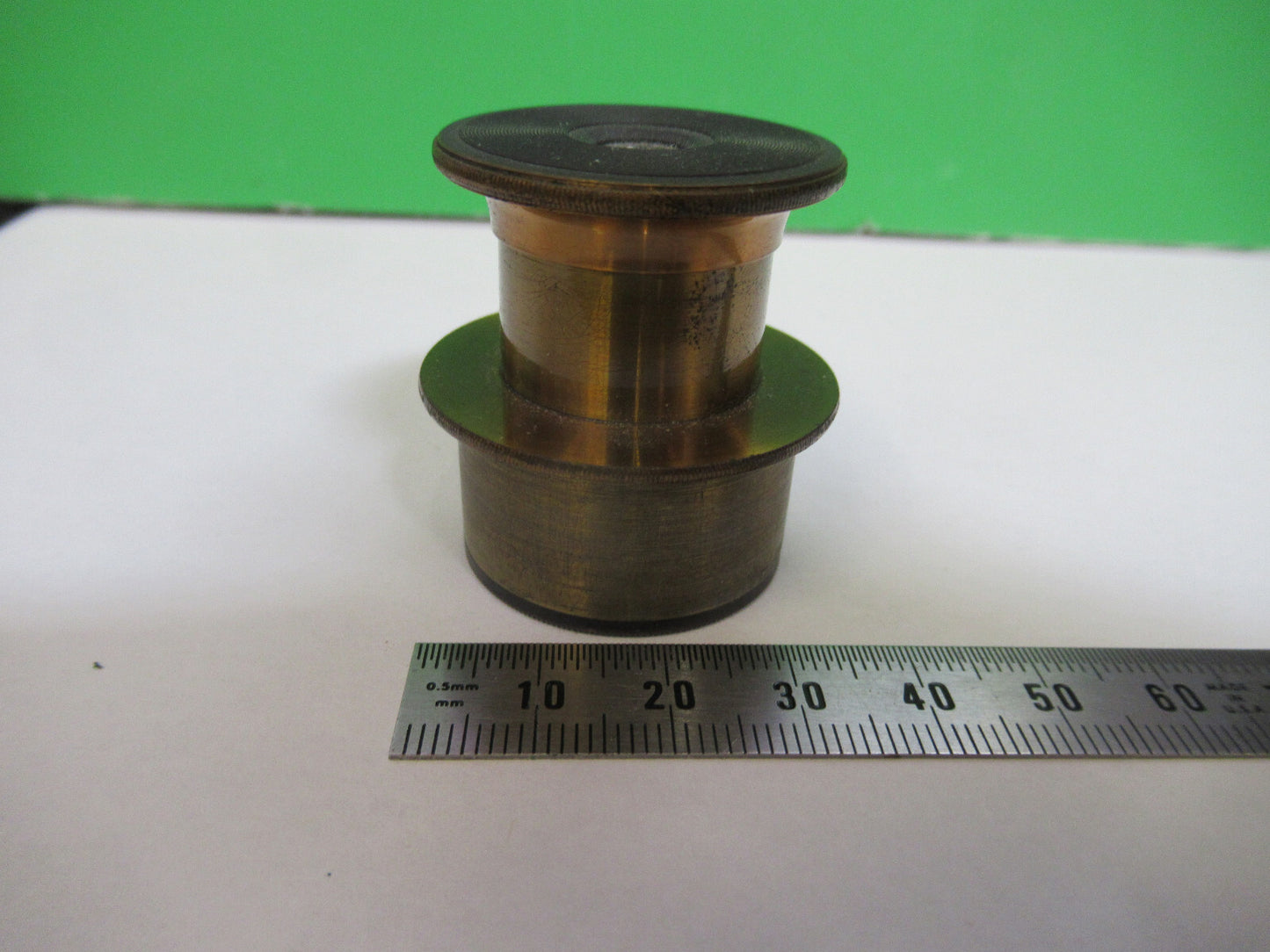 Antique Brass Bausch & Lomb Eyepiece 1870's Microscope Part