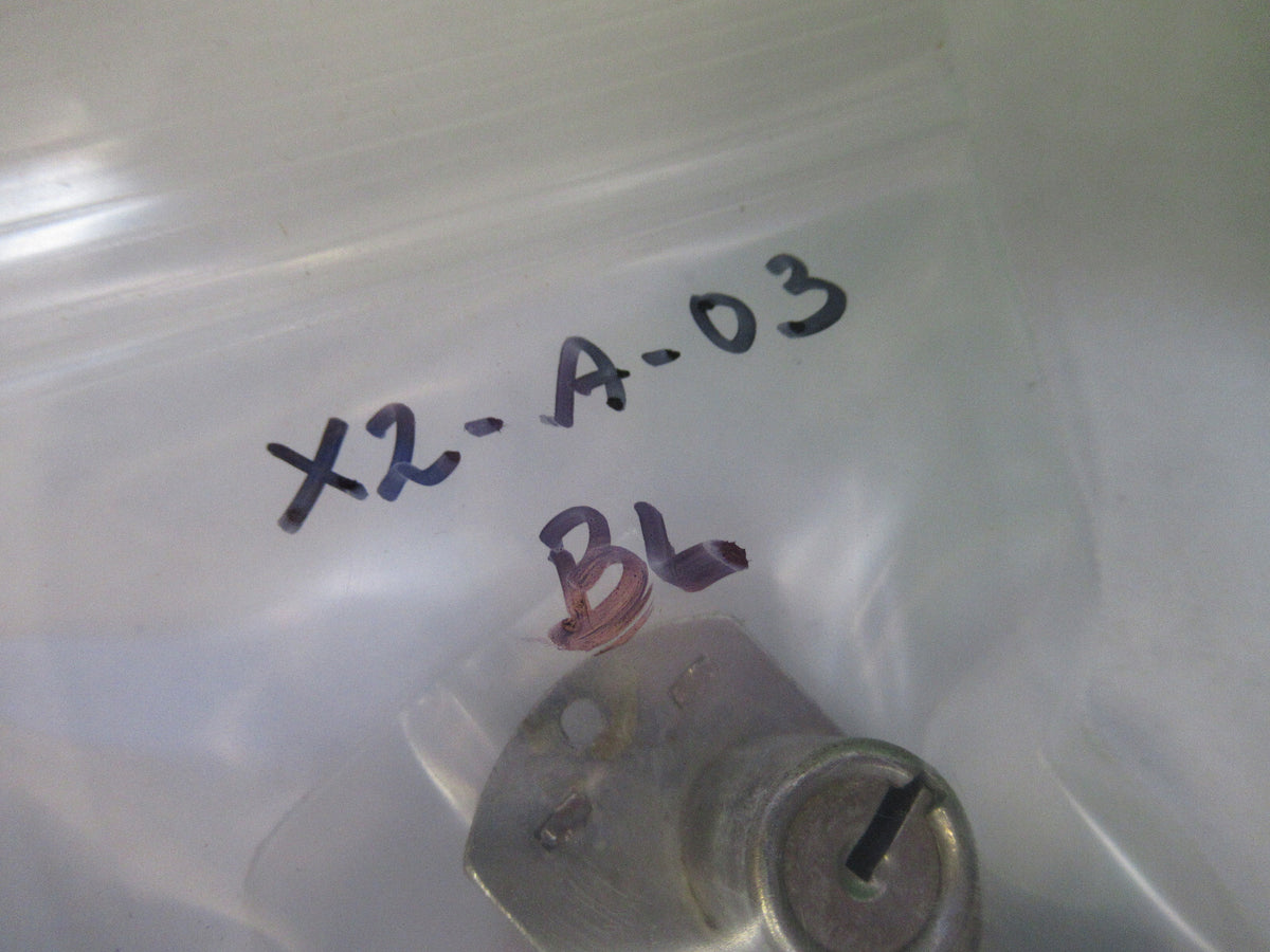BAUSCH LOMB LOCK HINGES + KEY for wood cabinet MICROSCOPE PART AS PIC X2-A-03