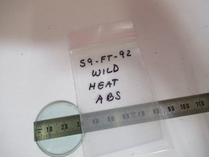 WILD SWISS M20 HEAT ABSORBING FILTER MICROSCOPE PART AS PICTURE S9-FT-92
