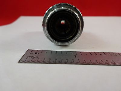 FOR PARTS MICROSCOPE PART OBJECTIVE LEITZ PL 160X OPTICS AS IS BIN#K8-B-07