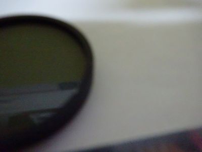 MICROSCOPE PART POLARIZER POL [delaminated] ILLUMINATOR OPTICS AS IS BIN#X1-48