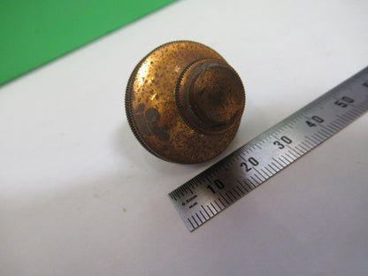 BAUSCH LOMB ANTIQUE BRASS SPRING ADJUST MICROSCOPE PART AS PICTURED Y4-FT-84