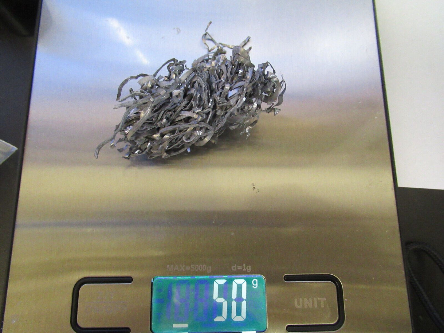 METAL TANTALUM ALLOY 99.5% CHEMICAL ELEMENT 50 GRAMS AS PICTURED #G5-A-41