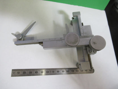 ANTIQUE SPENCER CLIPS ASSEMBLY XY STAGE MICROSCOPE PART AS PICTURED G3-FT-97