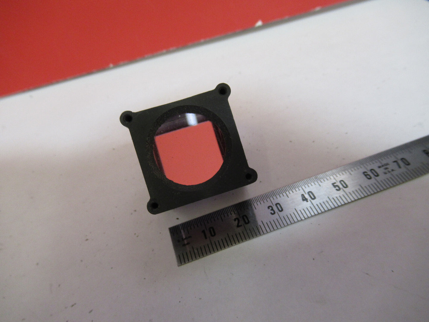 MEIJI JAPAN MOUNTED GLASS PRISM MICROSCOPE PART AS PICTURED X8-B-39