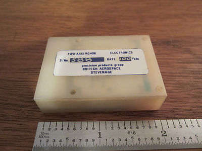BRITISH AEROSPACE TWO AXIS GYROSCOPE RG408 100 DEGREE / SECOND