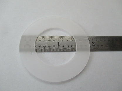 BLANK PIEZOELECTRIC QUARTZ CRYSTAL X-CUT UNPLATED PIEZO SENSOR AS PIC #F5-A-67