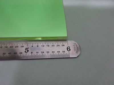 OPTICAL LARGE ND NEUTRAL DENSITY FILTER GLASS LASER OPTICS AS IS BIN#W8-32