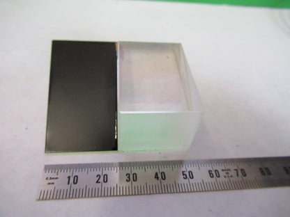 ZEISS GERMANY GLASS PRISM SPLITTER OPTICS MICROSCOPE PART AS PICTURED S7-A-52