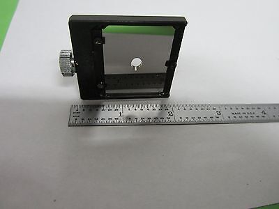 MICROSCOPE PART OLYMPUS JAPAN METALLIC MIRROR OPTICS AS IS BIN#N9-12