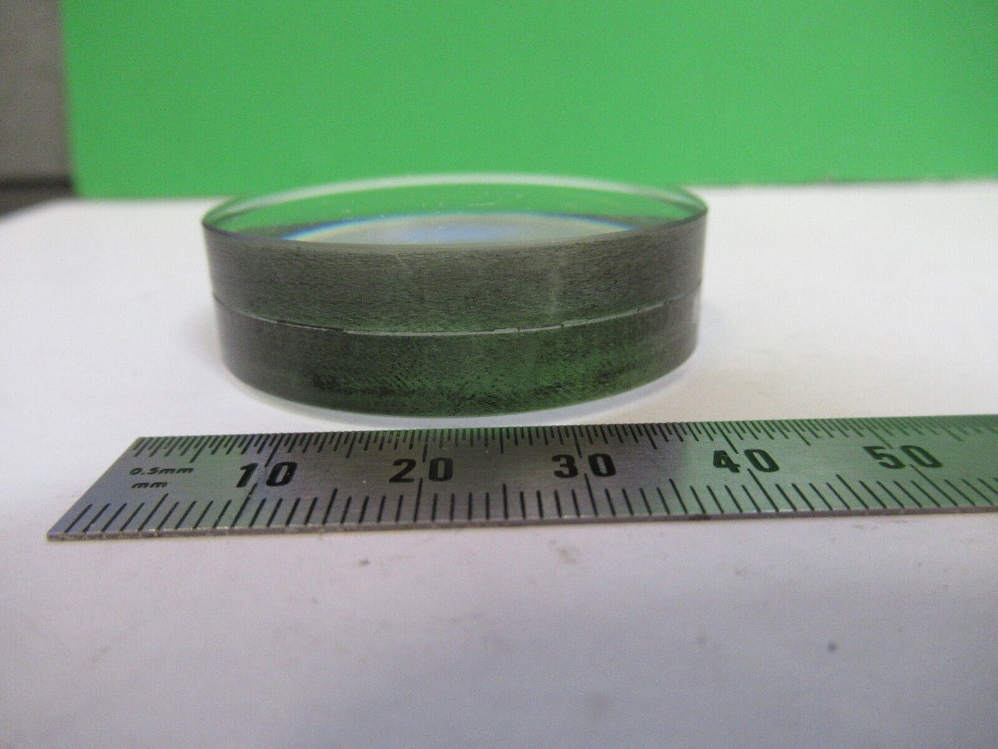 OPTICAL BI CONVEX DOUBLET CONVEX LENS LASER OPTICS AS PICTURED &Z6-A-120