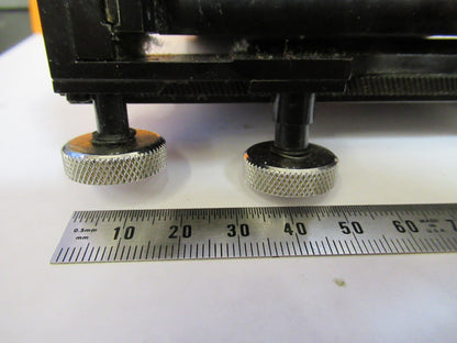 SPENCER AO ANTIQUE  XY CLIPS STAGE MICROSCOPE PART AS PICTURED Y4-A-127