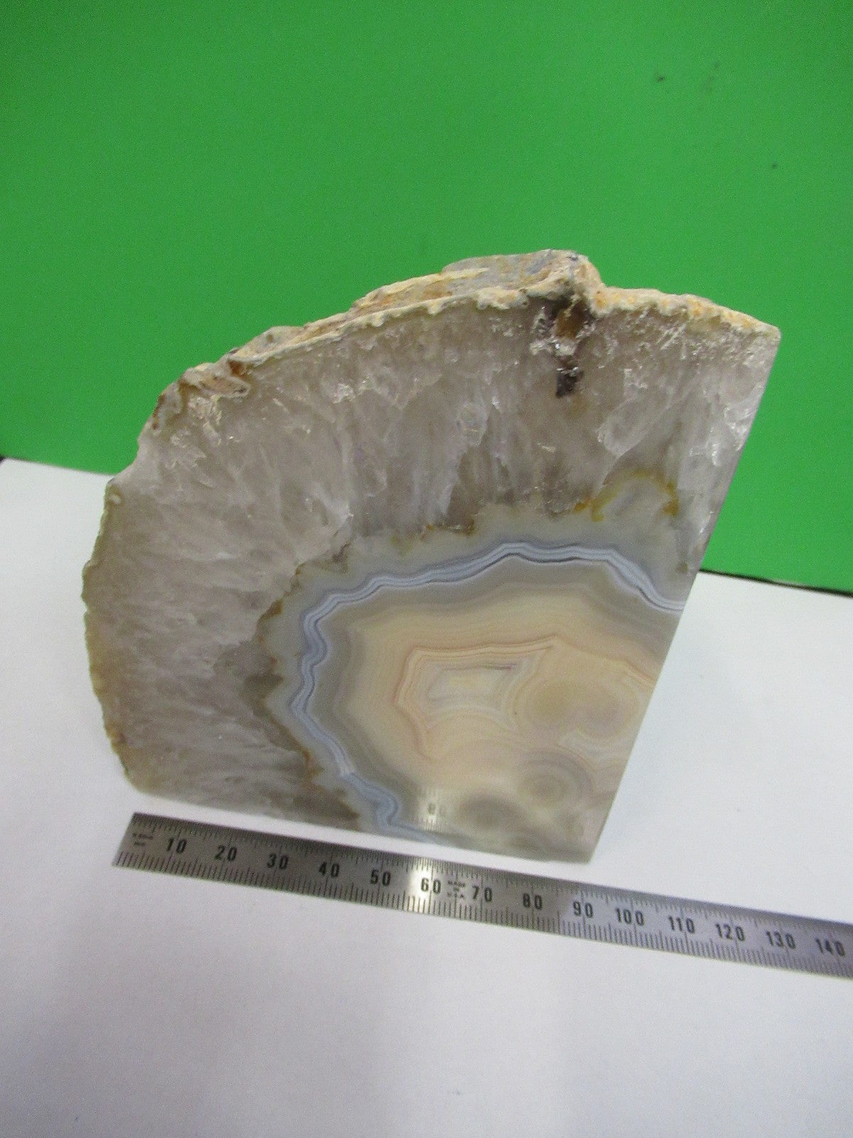 AMAZING AGATE SLICE MINERAL SAMPLE BEAUTIFUL SPECIMEN AS PICTURED V3-A-12