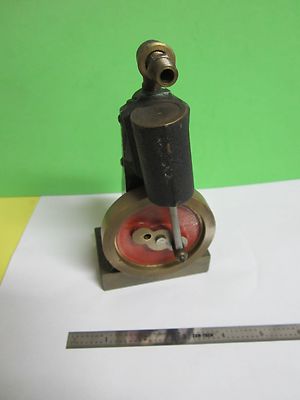 Vintage Brass Steam Type Engine Mechanism [moves fine] Collectable