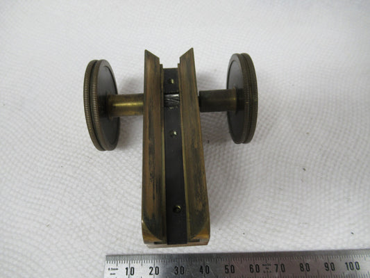 Microscope Part Antique Bausch & Lomb Frame Gross Adjust