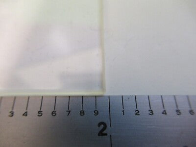 OPTICAL GLASS PLATE OPTICS AS PICTURED &79-A-35