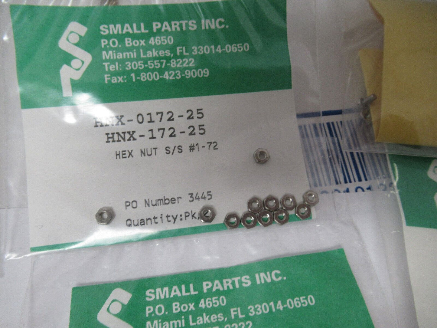 LOT MINI HARDWARE PARTS screws nuts etc KIMBALL PHYSICS AS PICTURED W1-A-42