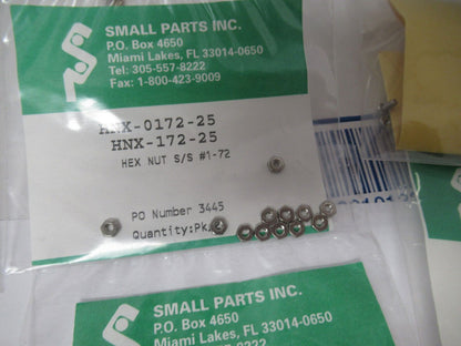 LOT MINI HARDWARE PARTS screws nuts etc KIMBALL PHYSICS AS PICTURED W1-A-42