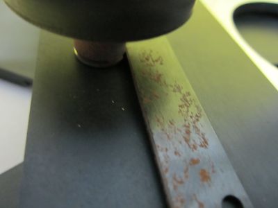 MICROSCOPE PART STAGE TABLE for WAFERS OPTICS AS IS BIN#U3