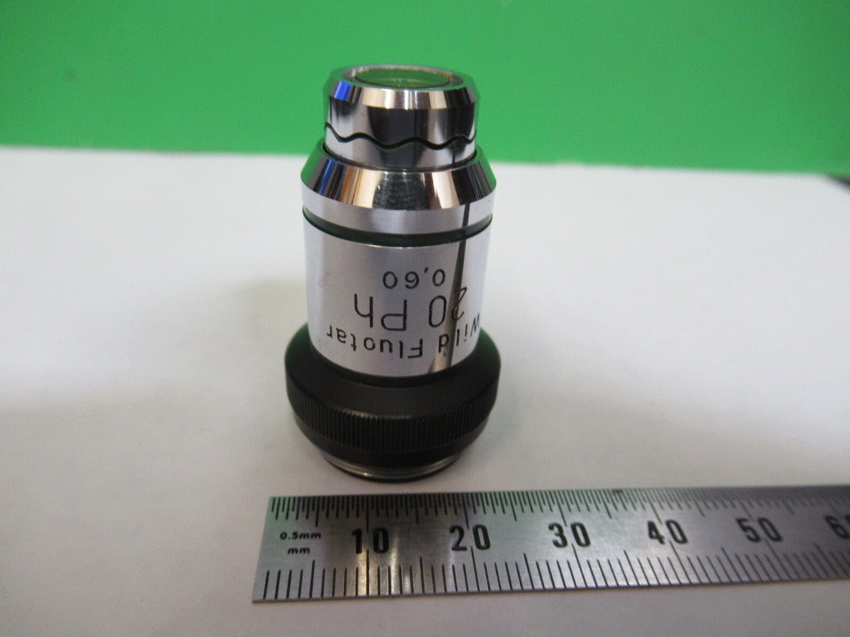 Microscope Wild Swiss Objective 20X Ph Phase Fluor Optics