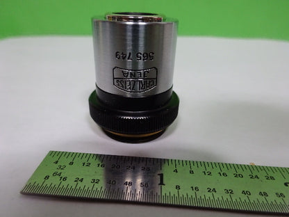 MIKROSKOPTEIL ZEISS DEUTSCHLAND POLMI-OBJEKTIV 4X POL-OPTIK WIE BESEHEN #AQ-03