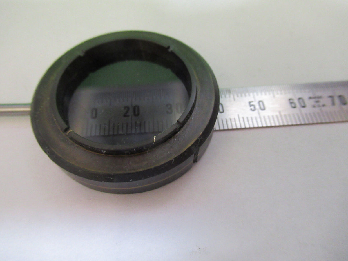 Carl Zeiss AG Germany Mounted Polarizer Pol Microscope Part