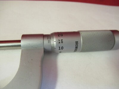 BROWN & SHARPE MICROMETER METROLOGY MACHINE SHOP TOOL AS PICTURED #12-A-42
